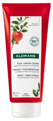 Klorane Grenade Après-Shampoing Éclat à la Grenade - Cheveux Colorés 200 ml
