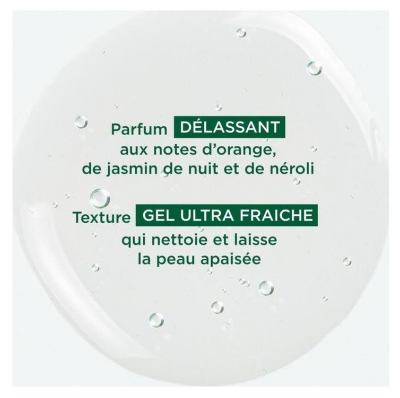 Klorane — Gel Douche au Beurre de Cupuaçu Bio — Miel d'Oranger — Tous Types de Peaux 200 ml