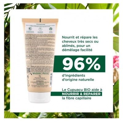 Klorane Beurre Cupuaçu Bio Après Shampoing Cheveux Très Secs