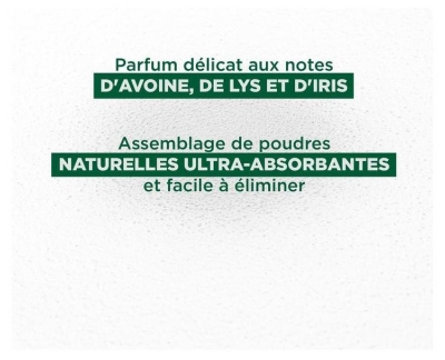 Klorane Avoine Shampoing Sec En Poudre Extra-Doux au Lait d'Avoine - Sans Gaz - Tous Types de Cheveux