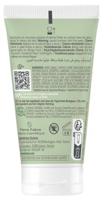 Klorane Bébé Crème Hydratante Calendula Bio 50 ml