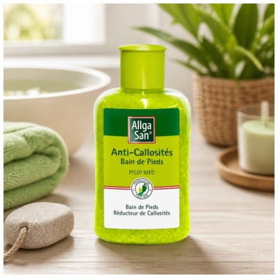Allga San Bain de Pieds Réducteur de Callosités 350 g