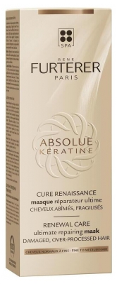 FURTERER Absolue Kératine Cure Renaissance Masque Cheveux Epais 100ml