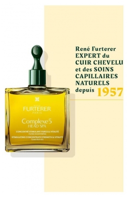 René Furterer Complexe 5 - Soin Cuir Chevelu Avant-Shampooing Aux Huiles Essentielles Bio - Head Spa 50 ml