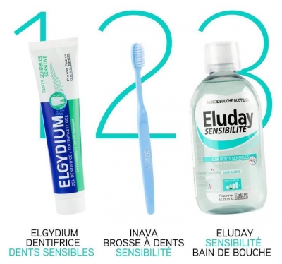Oral Care Eluday Sensibilité - Bain de Bouche Dents Sensibles 500 ml