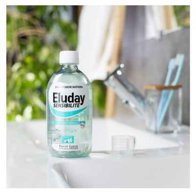 Oral Care Eluday Sensibilité - Bain de Bouche Dents Sensibles 500 ml