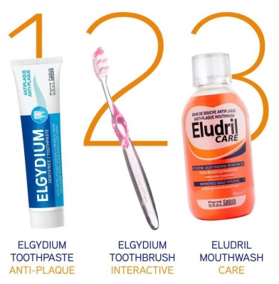 Pierre Fabre Oral Care Elgydium Brosse à Dents Interactive Médium