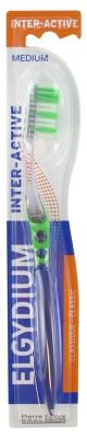 Pierre Fabre Oral Care Elgydium Brosse à Dents Interactive Médium - Couleur : Vert