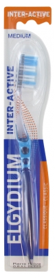 Pierre Fabre Oral Care Elgydium Brosse à Dents Interactive Médium - Couleur : Bleu