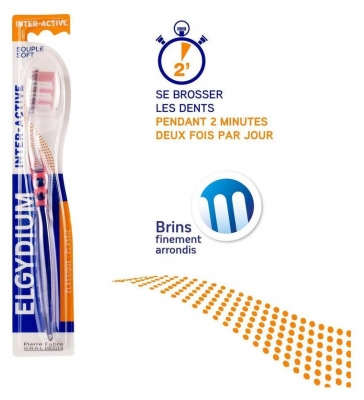 Pierre Fabre Oral Care Elgydium Brosse à Dents Interactive Souple