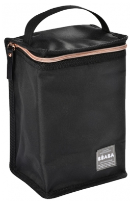Béaba Pochette Repas Isotherme Black/Rose Gold