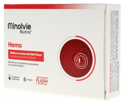 Minolvie Nutra' Hemo 15 Gélules Végétales