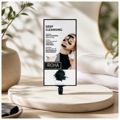 Iroha Collection Détox Masque Peel-Off Charbon