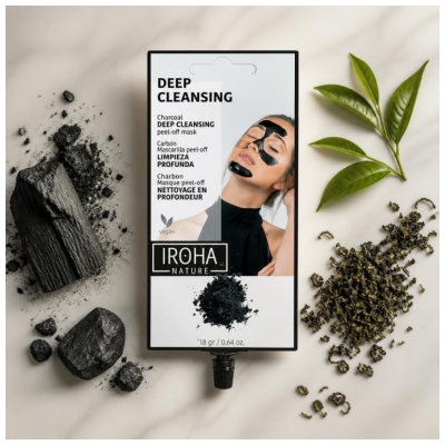 Iroha Collection Détox Masque Peel-Off Charbon