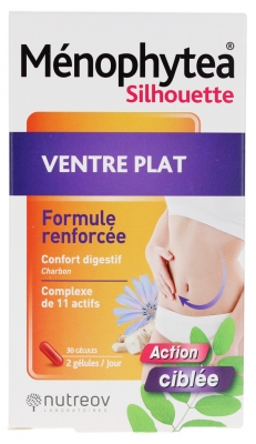 Nutreov Ménophytea Silhouette Ventre Plat Confort Digestif 30 Gélules