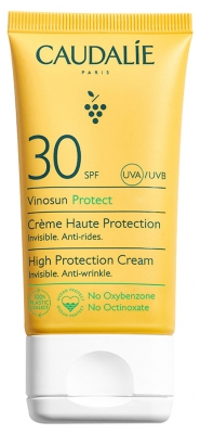 Caudalie Vinosun Protect Crème Haute Protection Spf30 50 ml