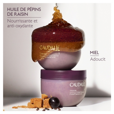 Caudalie Vinosculpt Gommage Crushed Cabernet Exfoliant Lissant 250 g