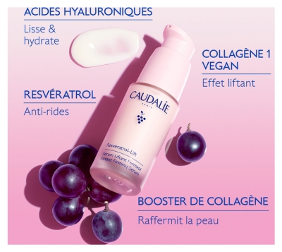 Caudalie Resveratrol [Lift] Sérum Liftant Fermeté Anti-Rides 30 ml