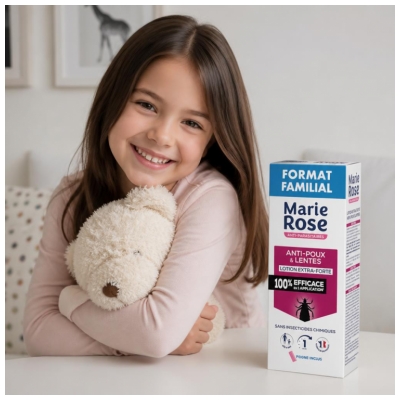 Marie Rose Anti-Poux & Lentes Lotion Extra Forte Pack Familial 200 ml
