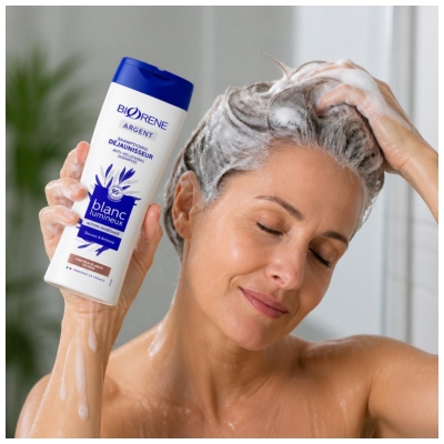 Biorène Argent Shampooing Déjaunisseur Blanc Lumineux 250 ml