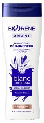 Biorène Argent Shampooing Déjaunisseur Blanc Lumineux 250 ml