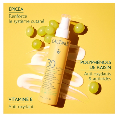 Caudalie Vinosun Protect Spray Invisible Haute Protection Spf30 150 ml