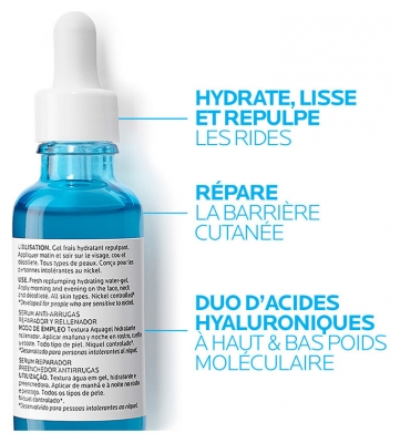 La Roche-Posay Hyalu B5 Sérum Concentré Anti-Rides à l'Acide Hyaluronique 30 ml