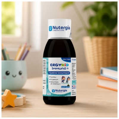 Nutergia Ergykid Immuno + Système Immunitaire 150 ml 
