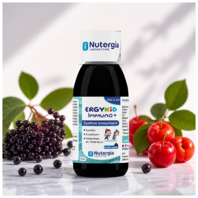 Nutergia Ergykid Immuno + Système Immunitaire 150 ml 