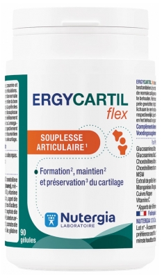 Nutergia Ergycartil Flex 90 Gélules - Souplesse Articulaire