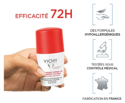 Vichy Déodorant Intense Roll-On 50 ml