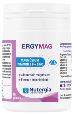 Nutergia Ergymag 45 Gélules - Magnésium - Vitamines B + Zinc