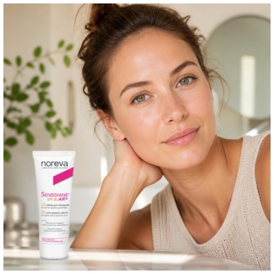 Noreva Sensidiane AR+ CC Crème Anti-Rougeurs SPF30 (Couperose Peaux Sensibles) 40 ml