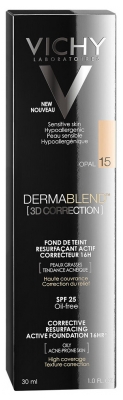 Vichy Dermablend 3D Correction Teinté 55 30 ml - Teinte : Opal 15