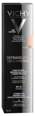 Vichy Dermablend 3D Correction Teinté 55 30 ml - Teinte : Nude 25