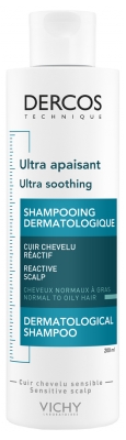 Vichy Dercos Ultra Apaisant Shampoing Cheveux Normaux à Gras 200 ml