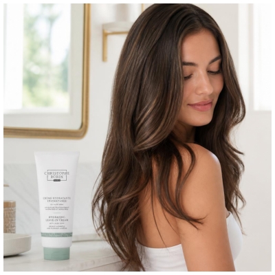 Christophe Robin Crème Hydratante Instantanée (Cheveux Ternes, Frisottis) 150 ml