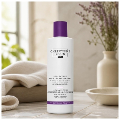 Christophe Robin Soin Lavant Boucles Fabuleuses (Cheveux Ondulés à Bouclés) 250 ml