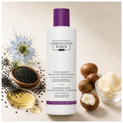 Christophe Robin Soin Lavant Boucles Fabuleuses (Cheveux Ondulés à Bouclés) 250 ml