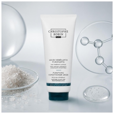 Christophe Robin Gelée Démêlante Purifiante (Cuir Chevelu Sensible) 200 ml