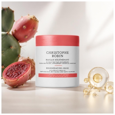 Christophe Robin Masque Régénérant (Cheveux Secs et Abîmés) 75 ml