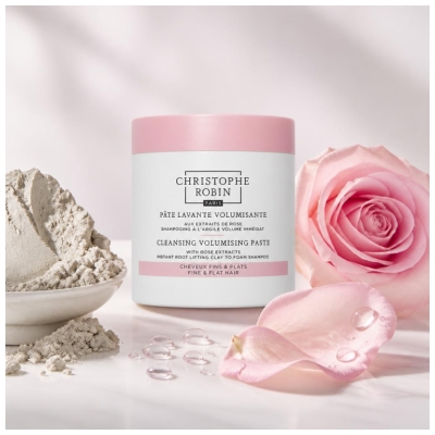 Christophe Robin Pâte Lavante Volumisante (Cheveux Fins et Plats) 250 ml