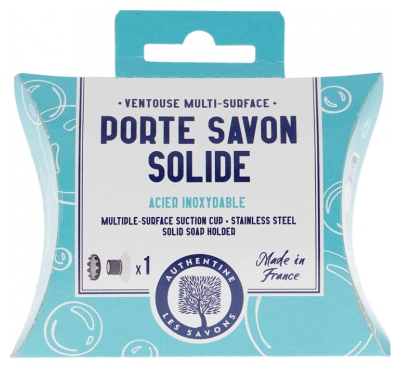 Authentine Porte Savon Solide Aimanté Avec Ventouse 