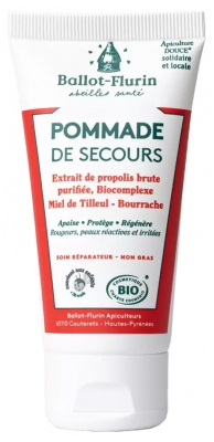 Ballot-Flurin Pommade de Secours Propolis Soin Réparateur Bio 50 ml
