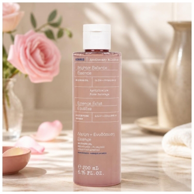 Korres Rose Sauvage Essence Éclat Équilibre pH 200 ml