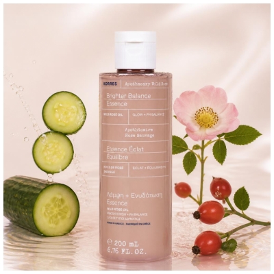 Korres Rose Sauvage Essence Éclat Équilibre pH 200 ml