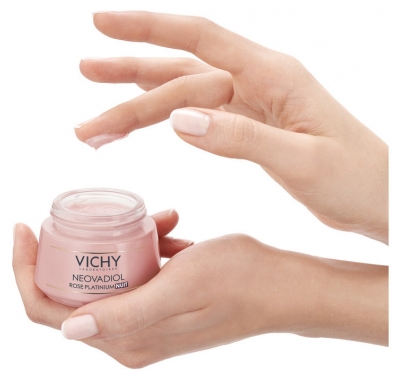 Vichy Neovadiol Rose Platinium Crème Rose Repulpante Revitalisante Nuit 50 ml