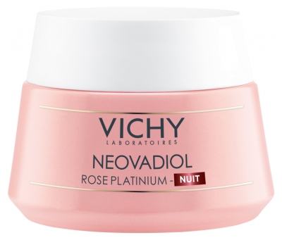 Vichy Neovadiol Rose Platinium Crème Rose Repulpante Revitalisante Nuit 50 ml