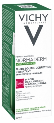 Vichy Normaderm Fluide Double Correction Imperfections Marques 50 ml