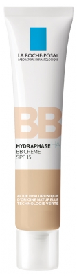 La Roche-Posay Hydraphase HA BB Crème Teint Terne SPF15 40 ml